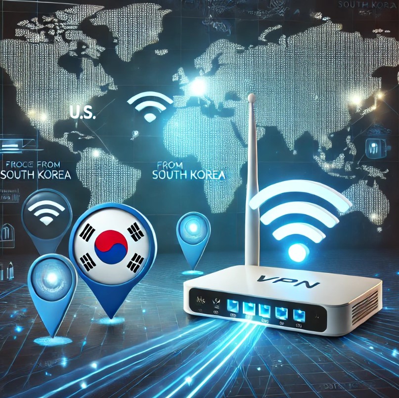 WiFi, 미국에서 한국 접속으로 돌려 놓기