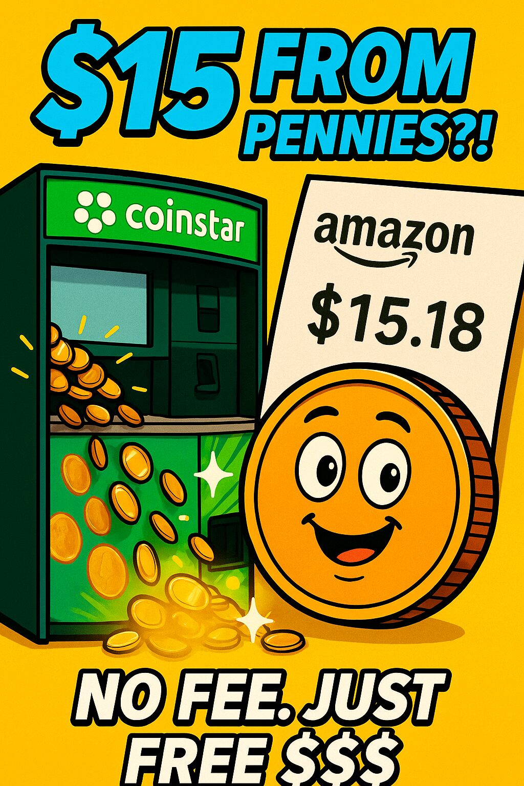 미국에서 동전 처리하는 법: Coinstar로 기프트카드로 바꾸기 꿀팁 💡