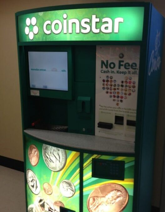 Coinstar 실제 사진
