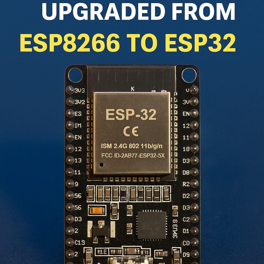 GSPro BLE Controller: Upgraded from ESP8266 to ESP32