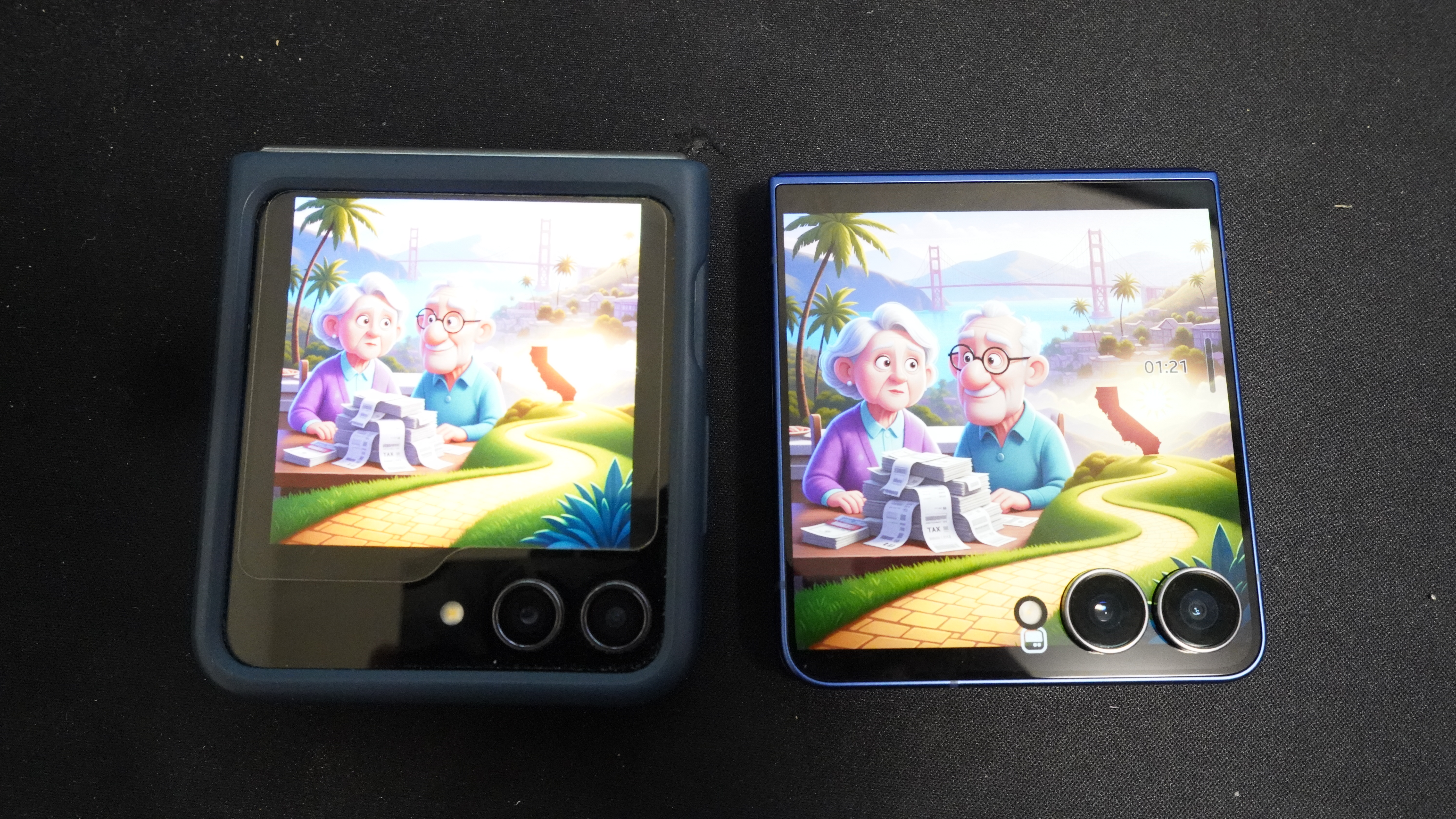 Z Flip5 vs Flip7