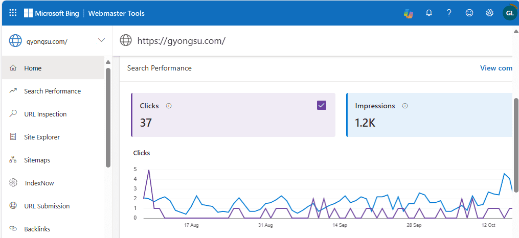 MS Bing Webmaster Tools